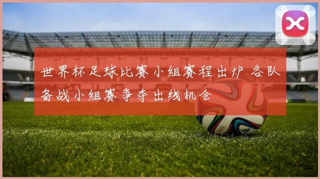 世界杯足球比赛小组赛程出炉 各队备战小组赛争夺出线机会