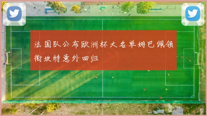 法国队公布欧洲杯大名单姆巴佩领衔坎特意外回归